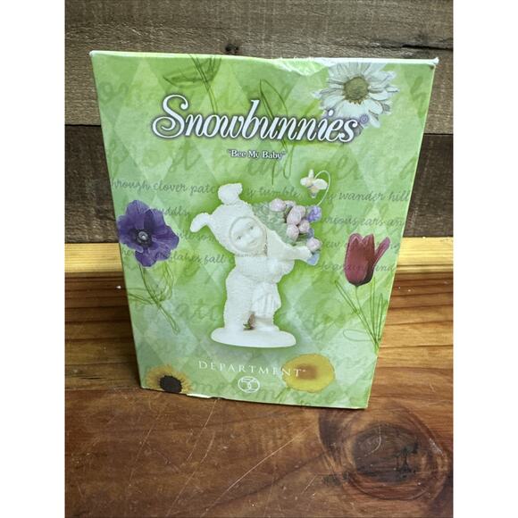 Dept 56 Snowbunnies: "Bee My Baby" 26394 In Box - Picture 1 of 6